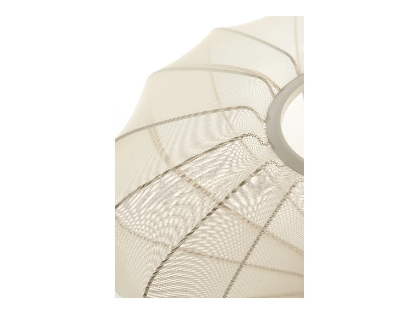 Plafonnier PLUMALIA - Ø50x24cm - Beige