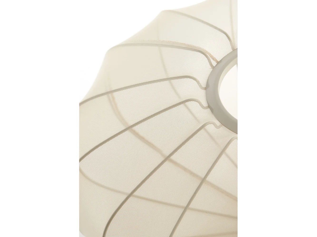 Plafonnier PLUMALIA - Ø50x24cm - Beige