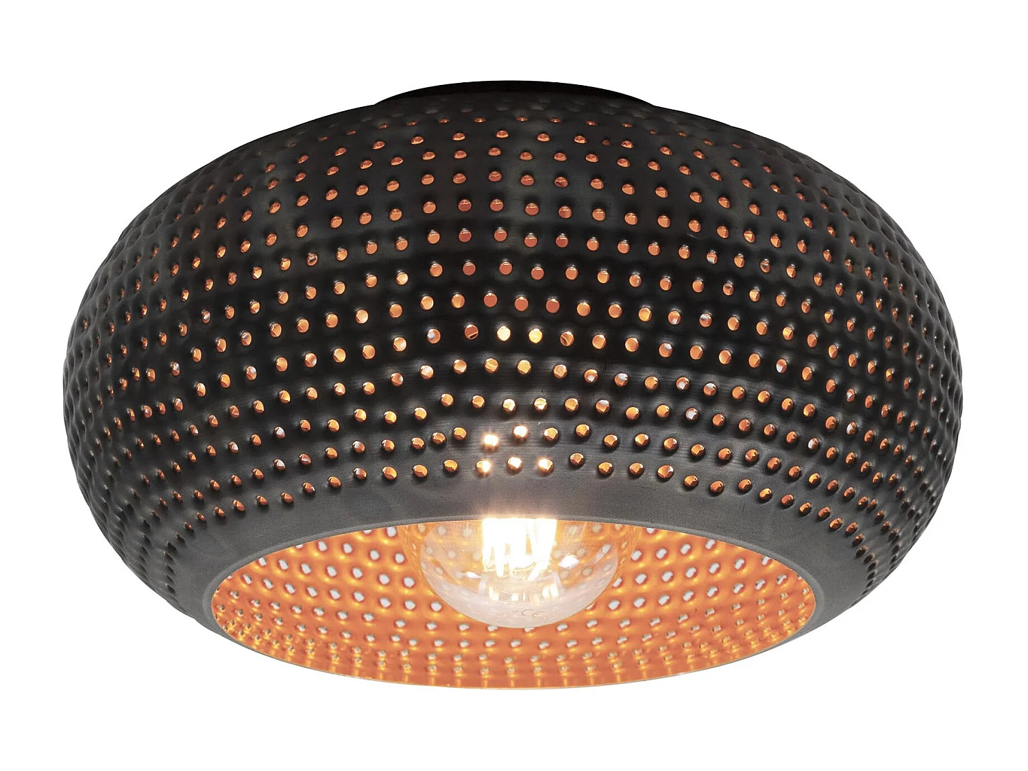 Plafondlamp Ø35 Disk Punch