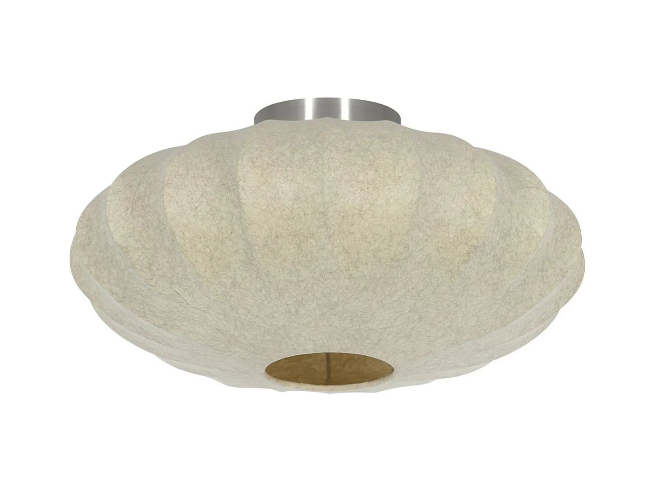 Plafonnier FAY - Ø40x17,5cm - Marron