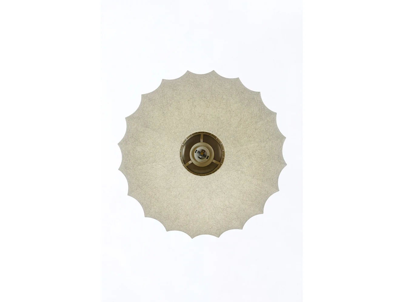 Plafonnier FAY - Ø40x17,5cm - Marron