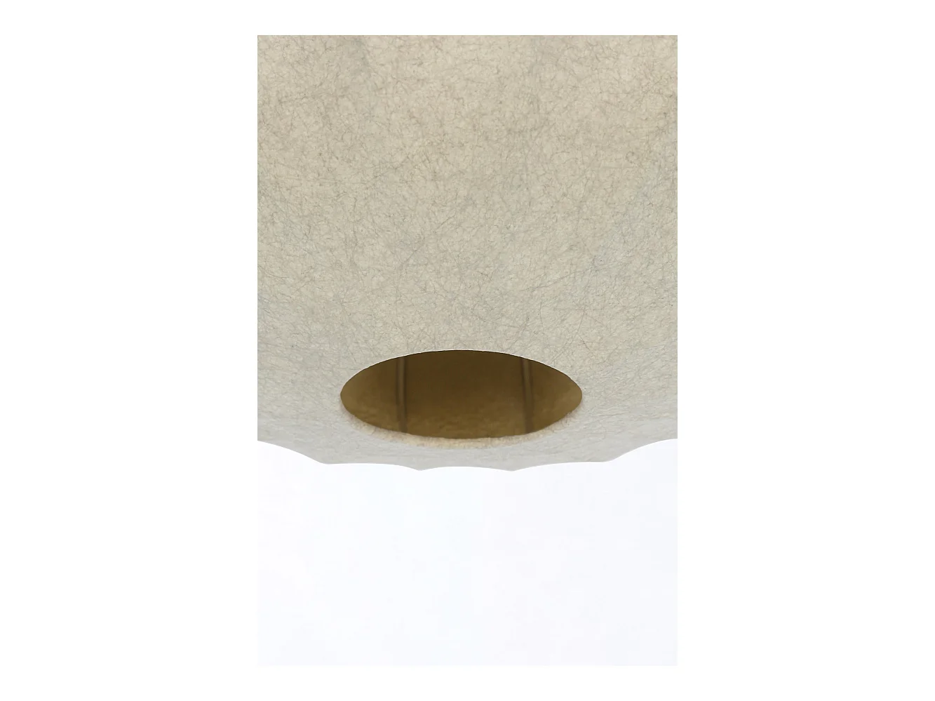 Plafonnier FAY - Ø40x17,5cm - Marron