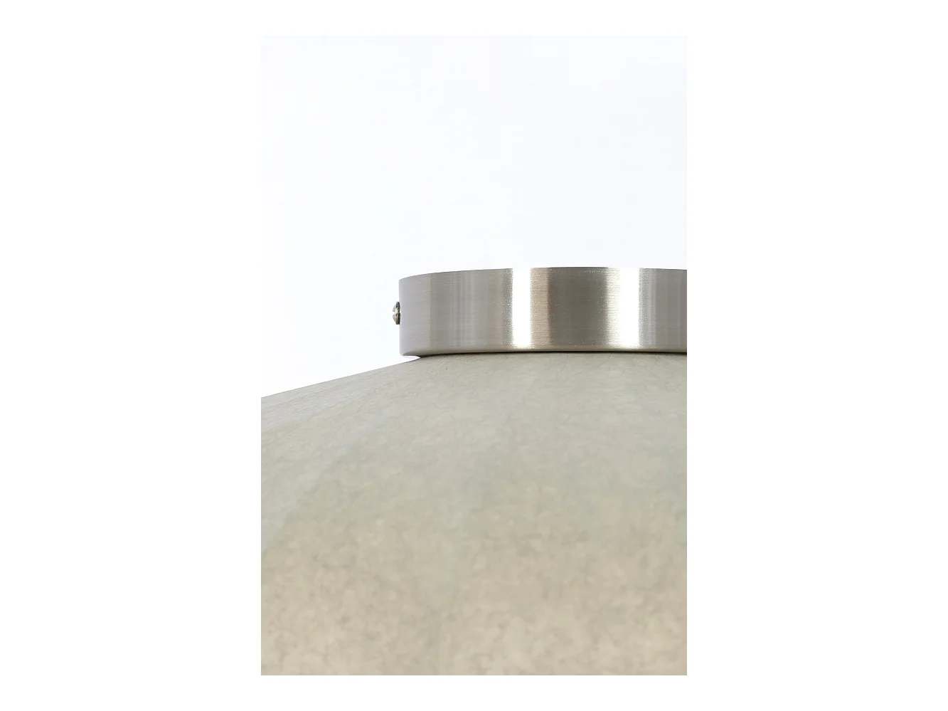 Plafonnier FAY - Ø40x17,5cm - Marron