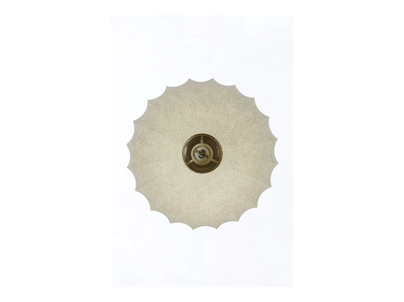 Plafonnier FAY - Ø40x17,5cm - Marron