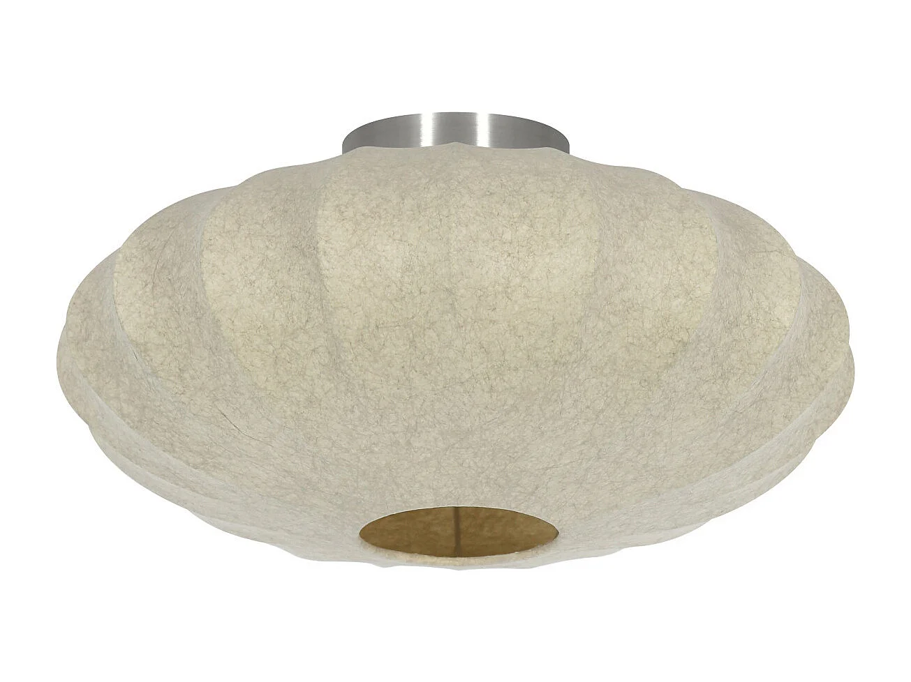 Plafonnier FAY - Ø40x17,5cm - Marron