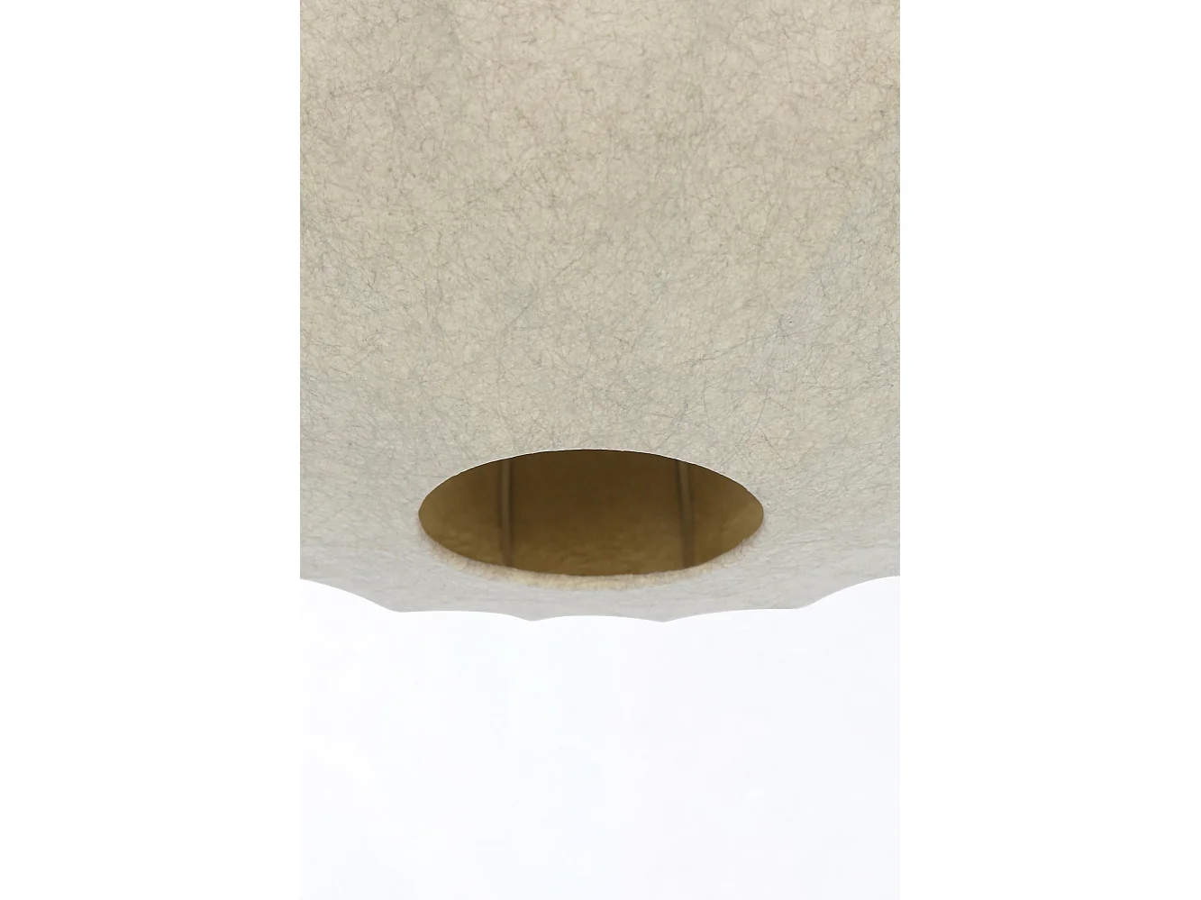 Plafonnier FAY - Ø40x17,5cm - Marron