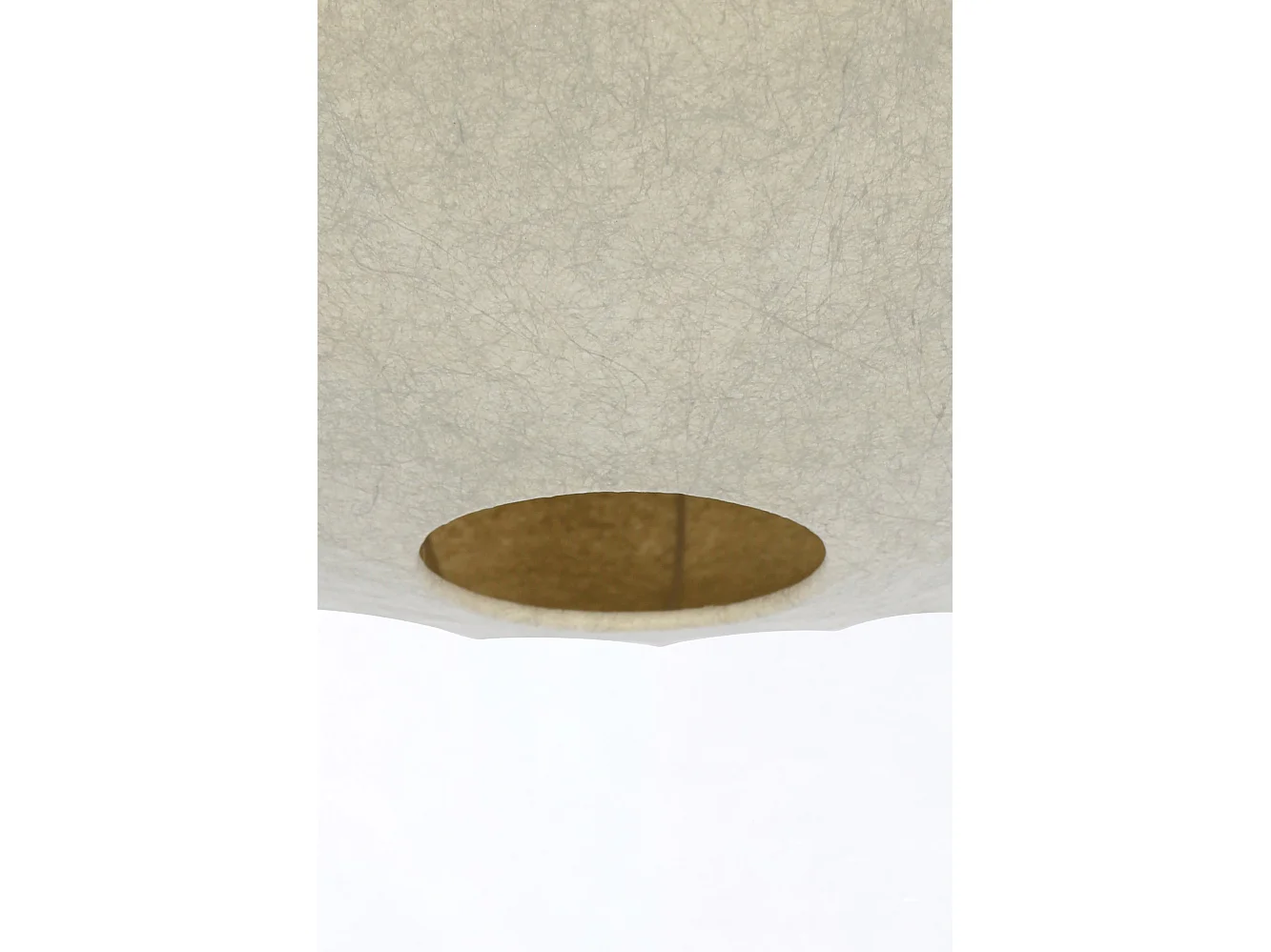 Plafonnier FAY - Ø50x22cm - Marron