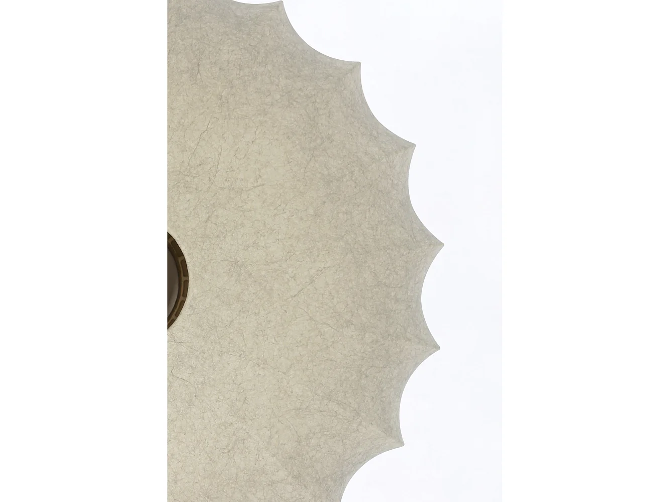 Plafonnier FAY - Ø50x22cm - Marron