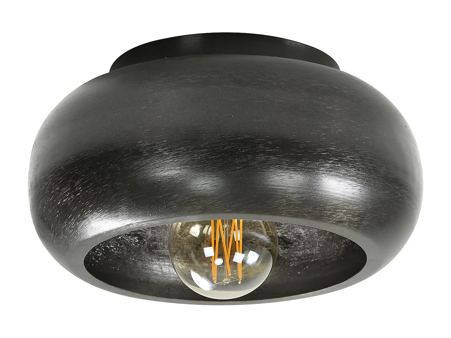 Plafondlamp Sky - Diameter Ø34 - Zwart Nikkel