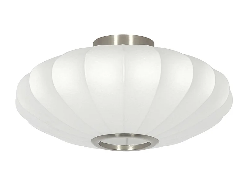 Plafonnière FAY - Ø40x17.5cm - Wit