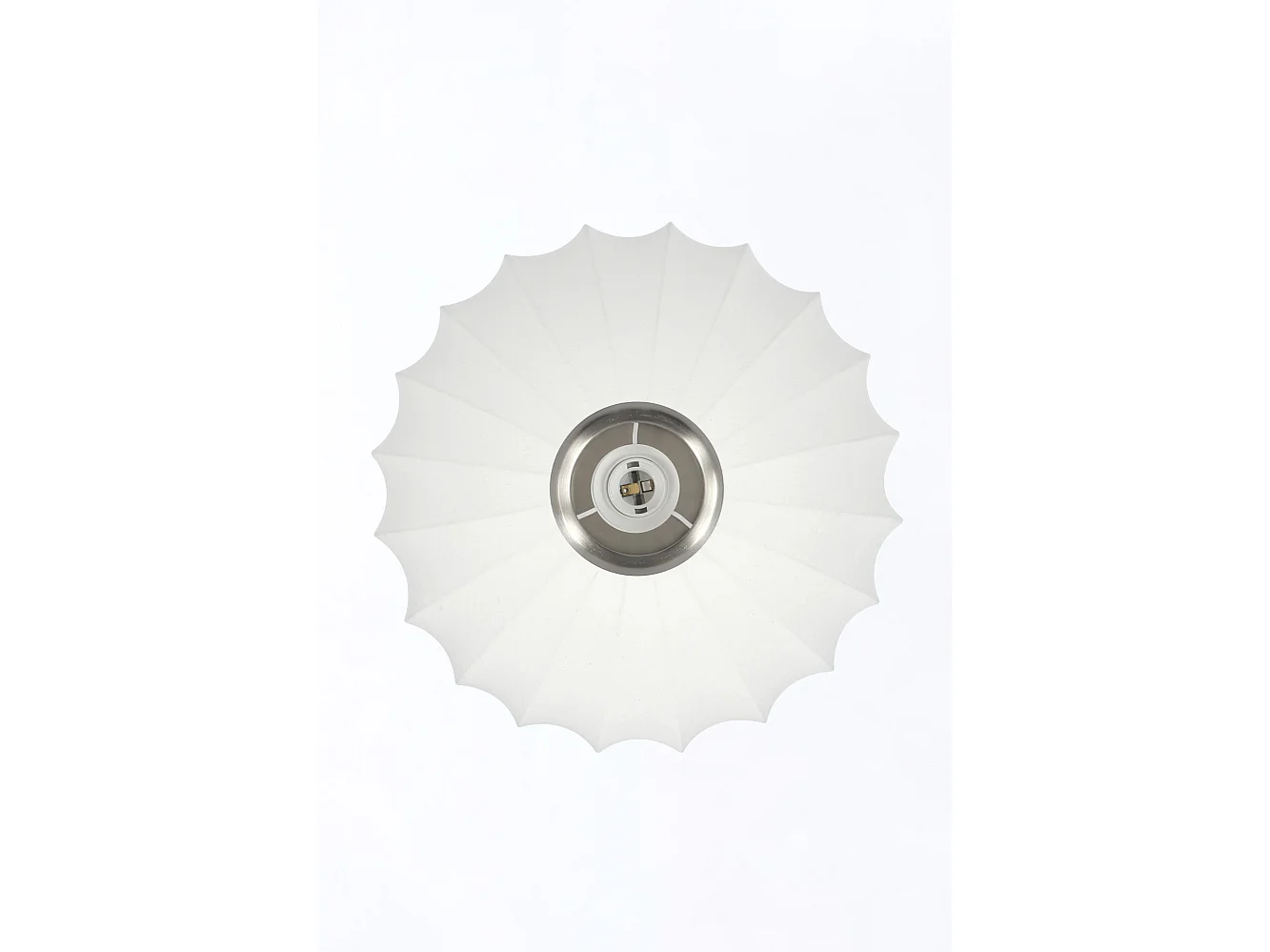 Plafonnier FAY - Ø40x17,5cm - Blanc