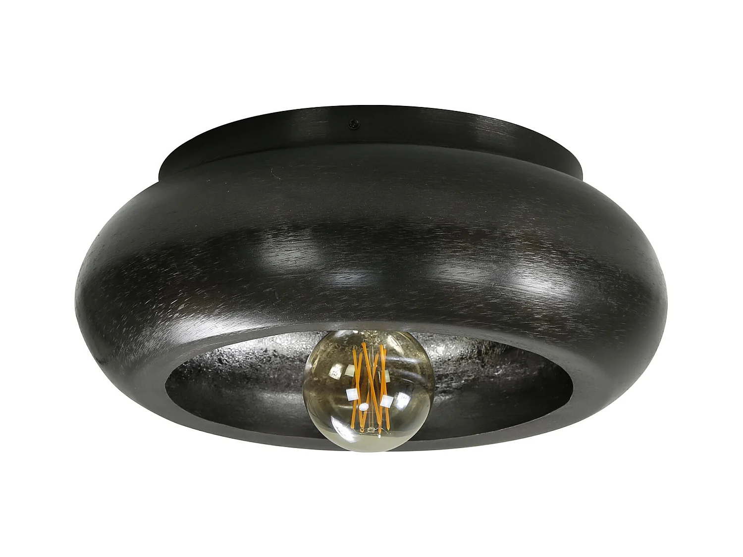 Deckenleuchte Sky - Ø42 - Schwarznickel - Industriell