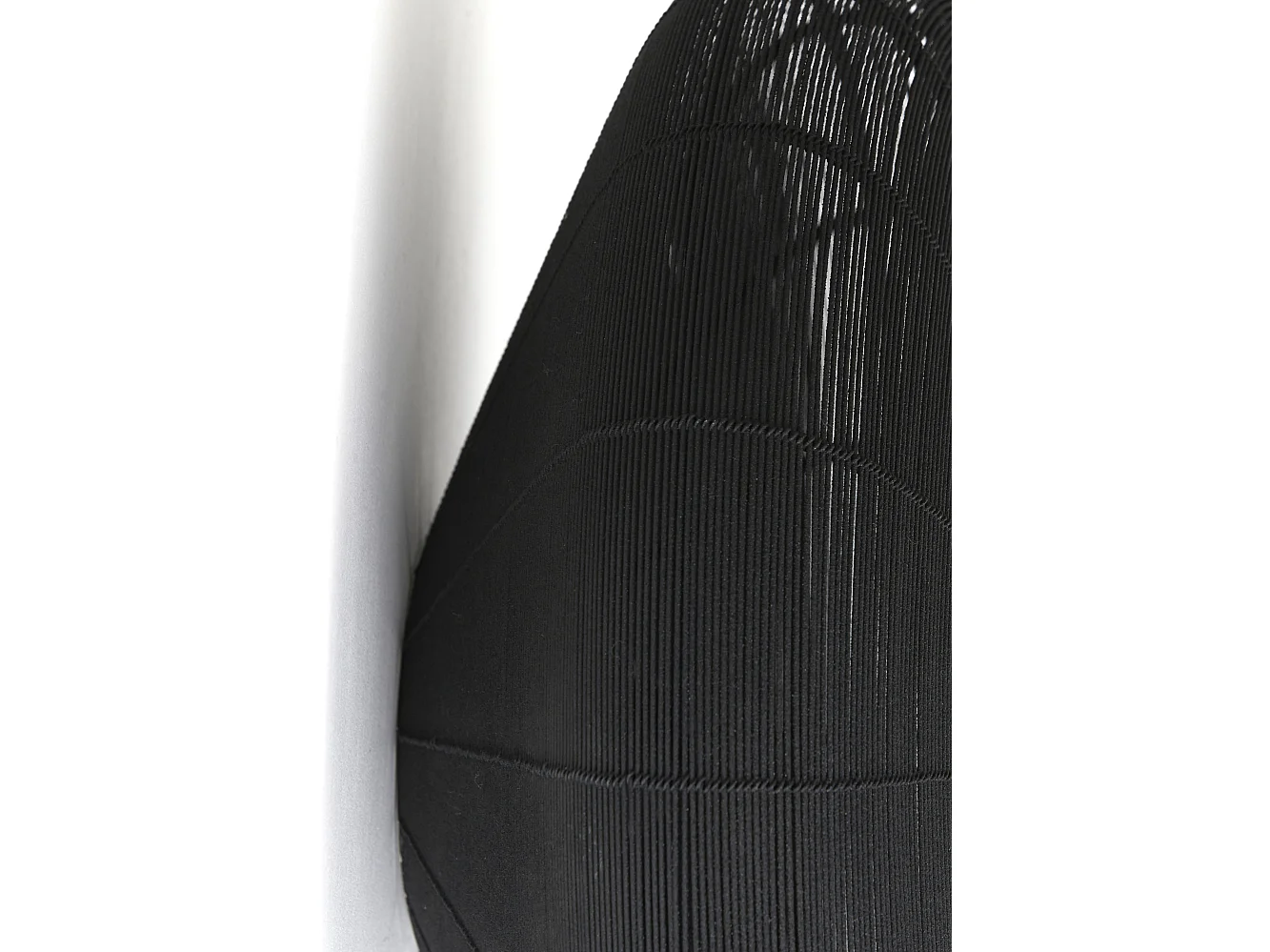 Plafonnier BAHOTO - Ø40x17cm - Noir