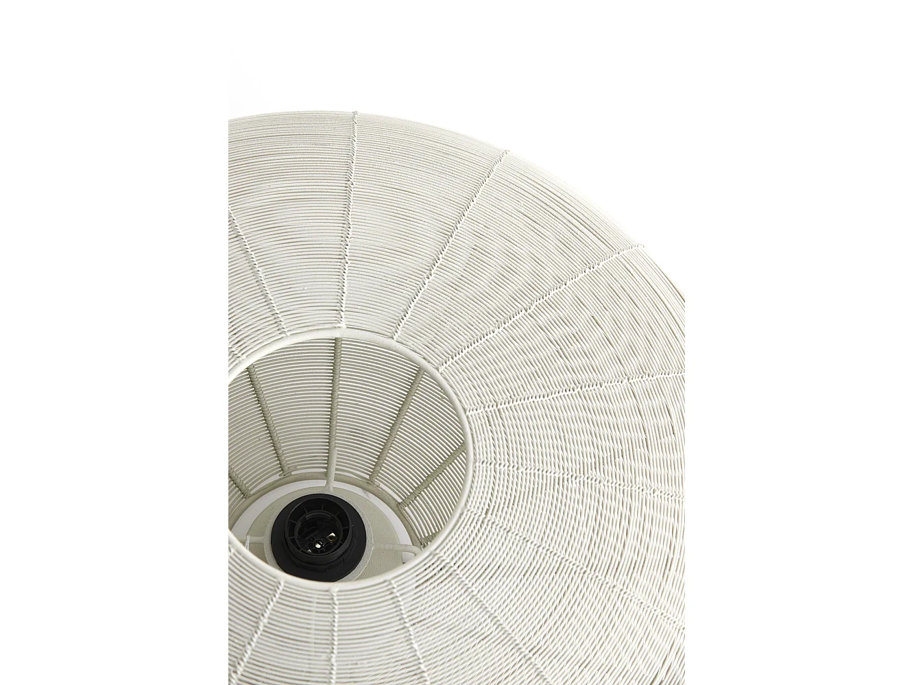 Plafonnier BAHOTO - Ø40x17cm - Blanc