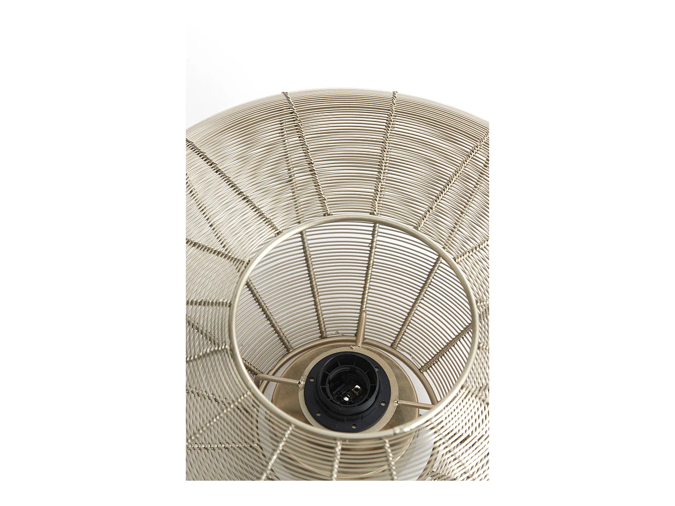 Plafonnier BAHOTO - Ø51x18cm - Doré