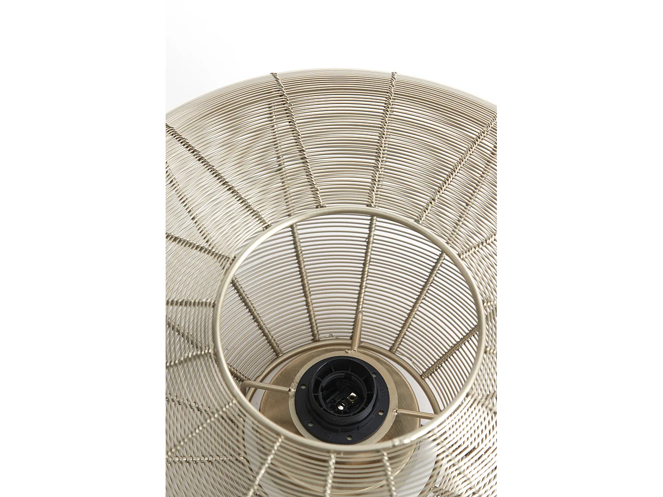 Plafonnier BAHOTO - Ø51x18cm - Doré