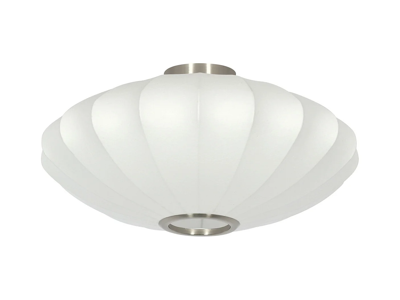 Plafonnier FAY - Ø50x22cm - Blanc