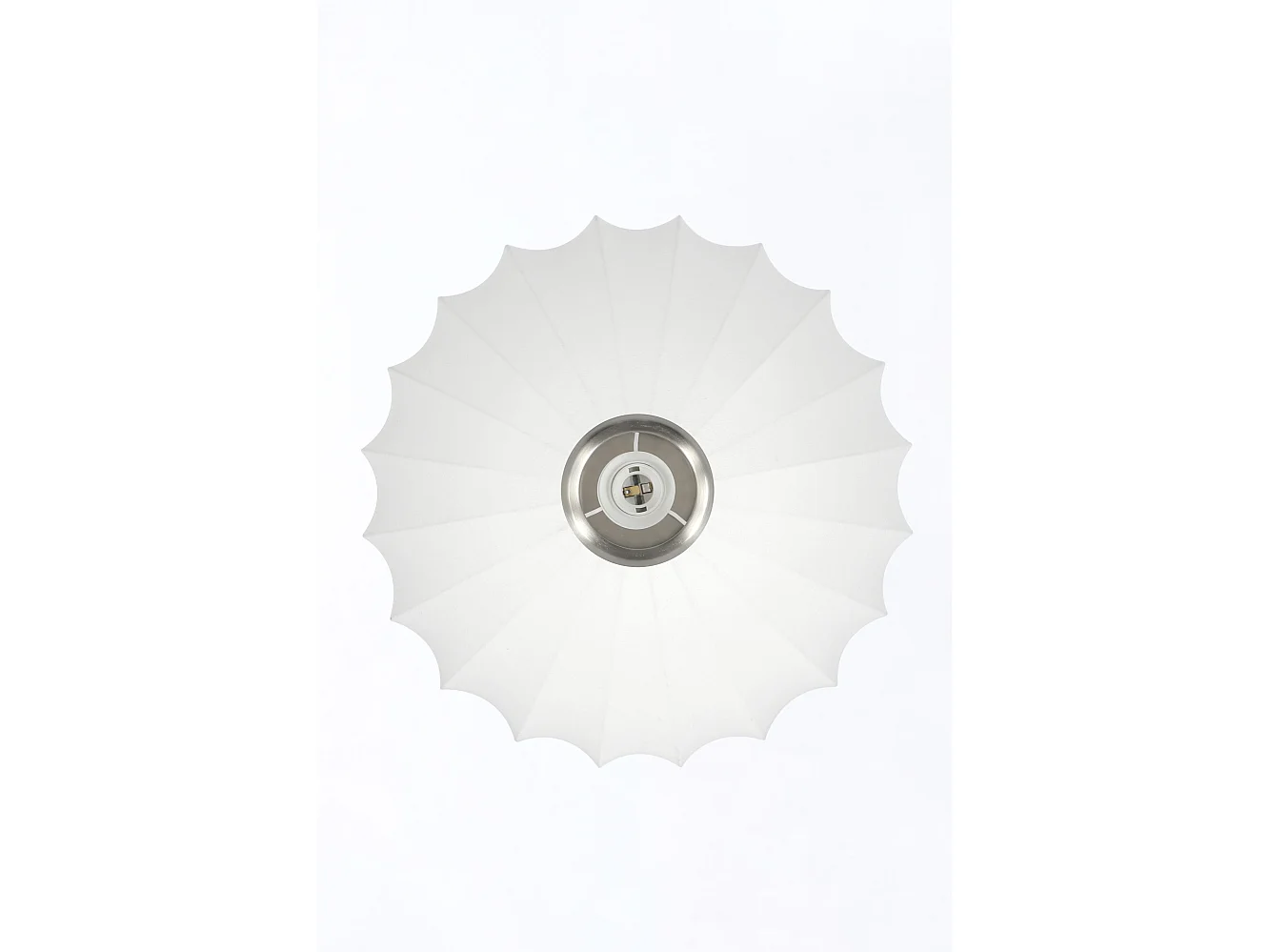 Plafonnier FAY - Ø50x22cm - Blanc