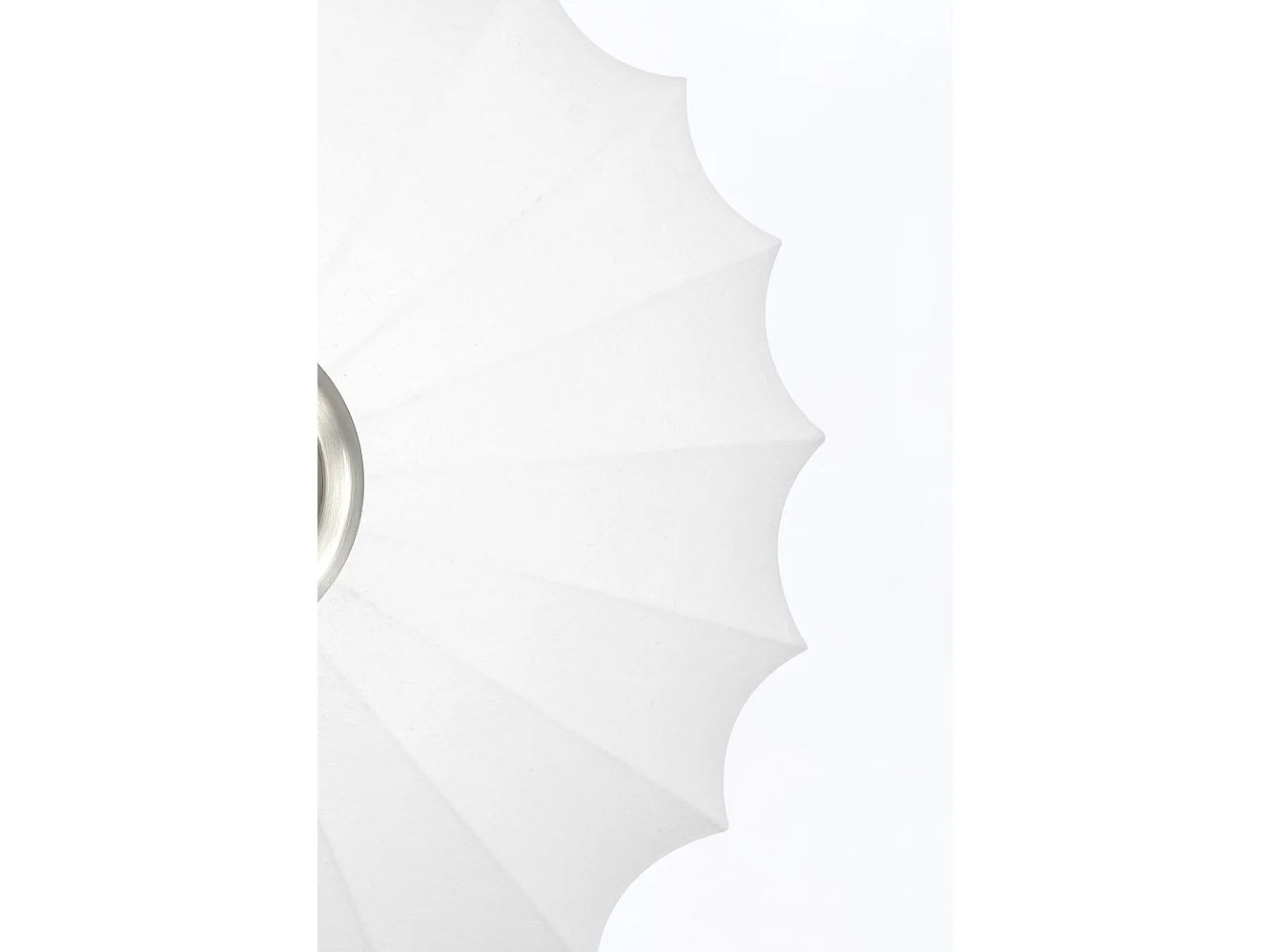 Plafonnier FAY - Ø50x22cm - Blanc