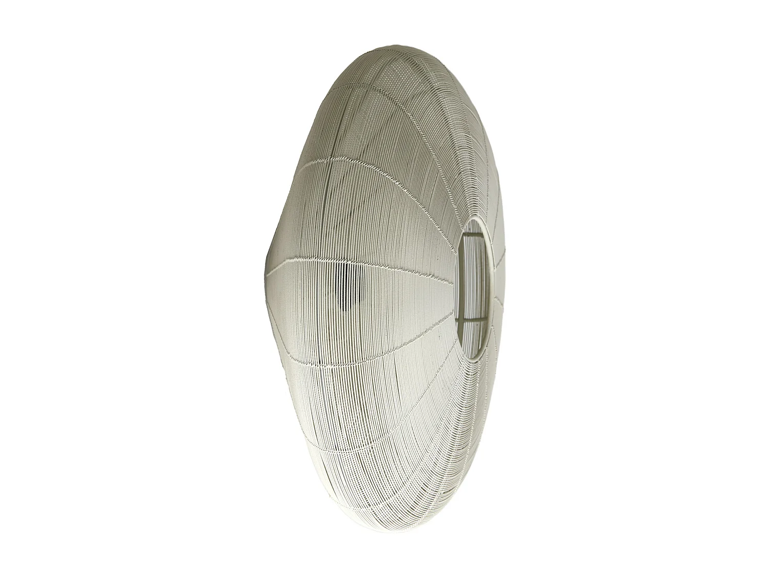 Plafonnier BAHOTO - Ø51x18cm - Blanc