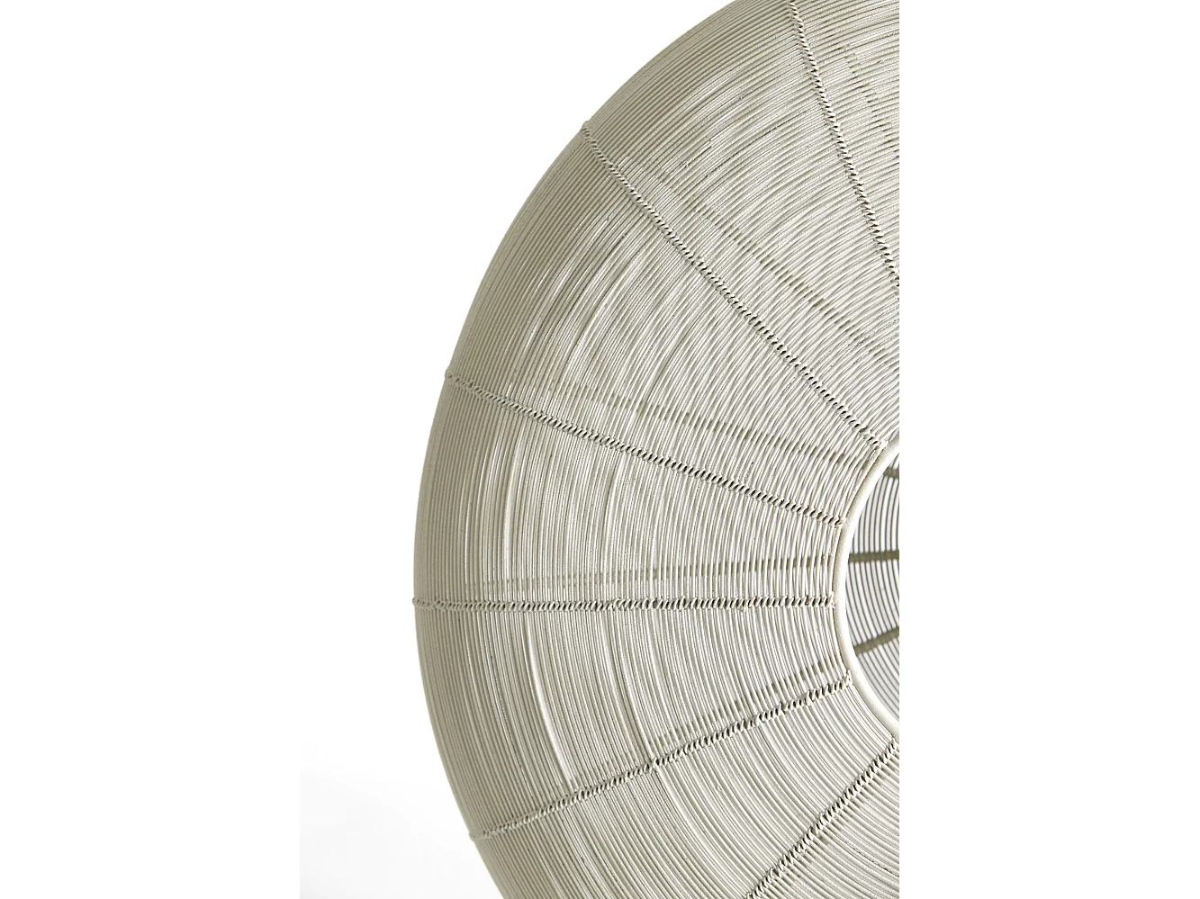 Plafonnier BAHOTO - Ø51x18cm - Blanc