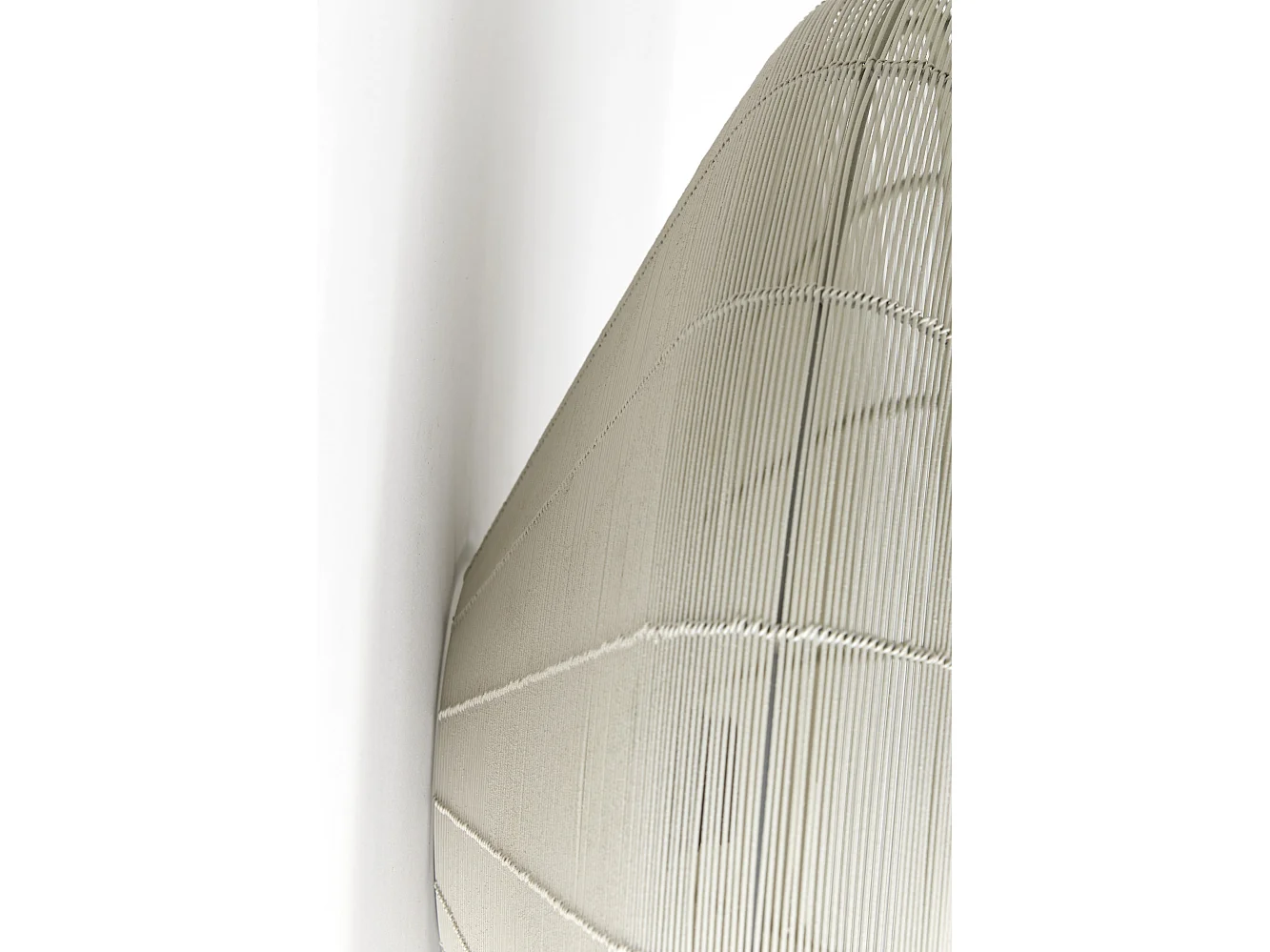 Plafonnier BAHOTO - Ø51x18cm - Blanc