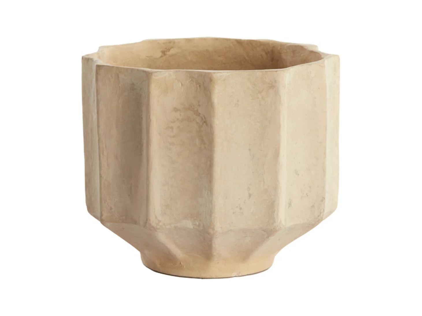 Pot SALOU - Ø21x18cm - Blanc