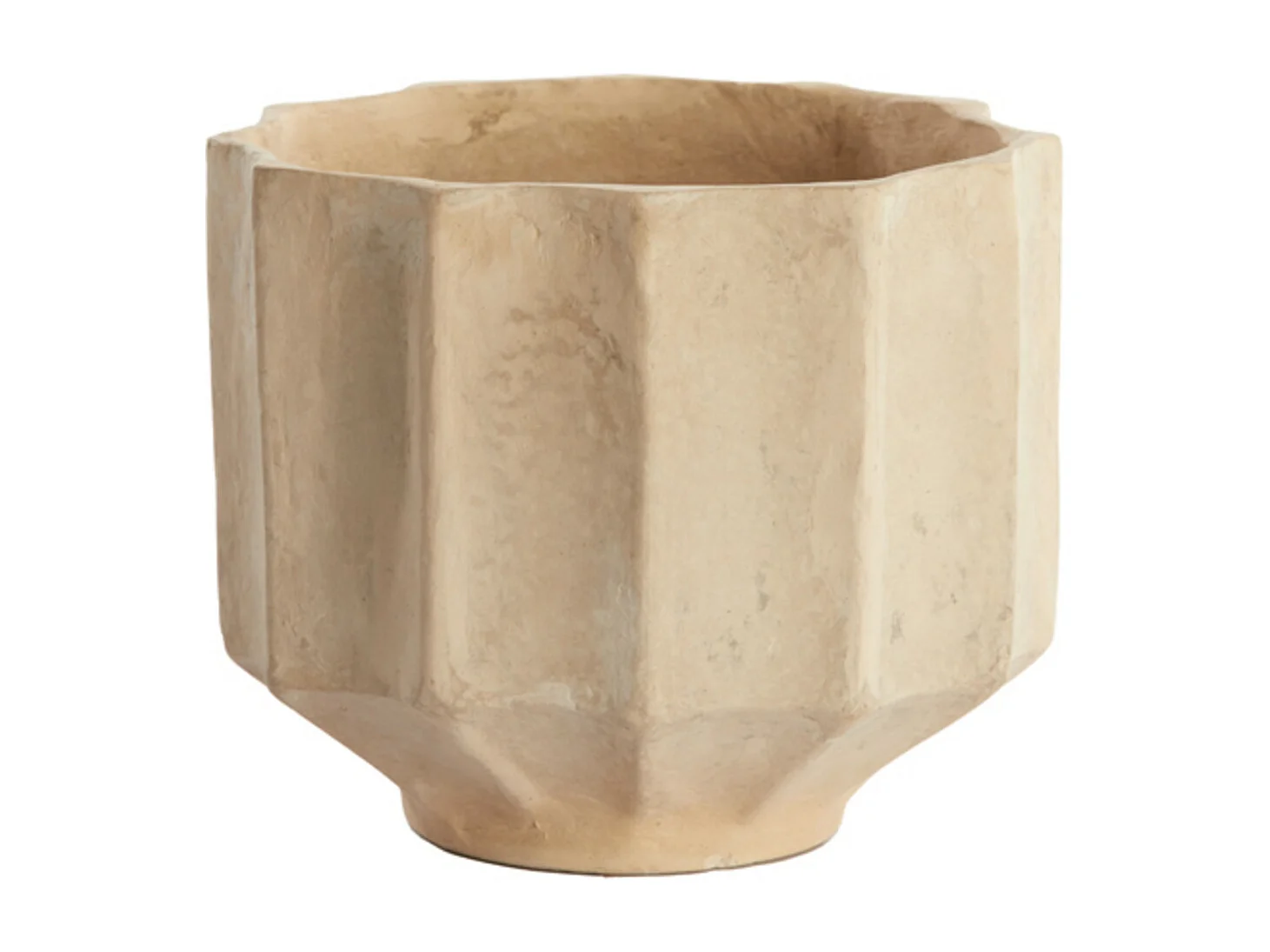 Pot SALOU - Ø21x18cm - Blanc