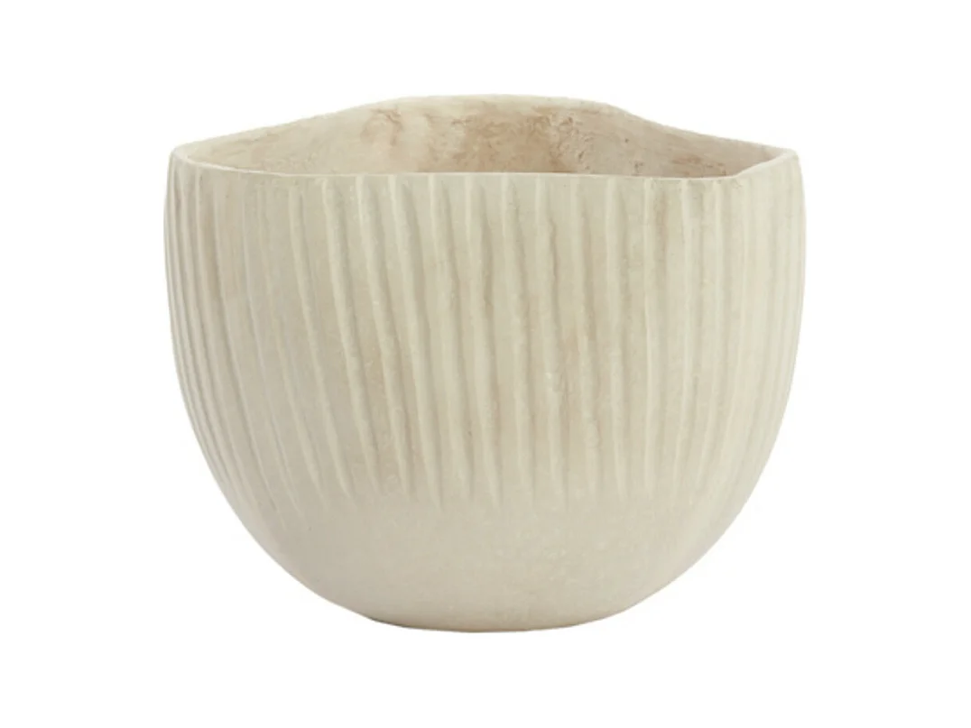 Pot ANTA - Ø30x23cm - Blanc