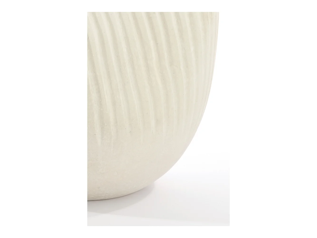 Pot ANTA - Ø30x23cm - Blanc