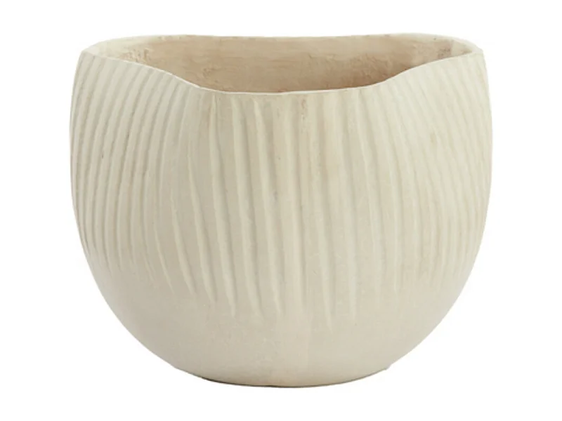 Pot ANTA - Ø30x23cm - Blanc