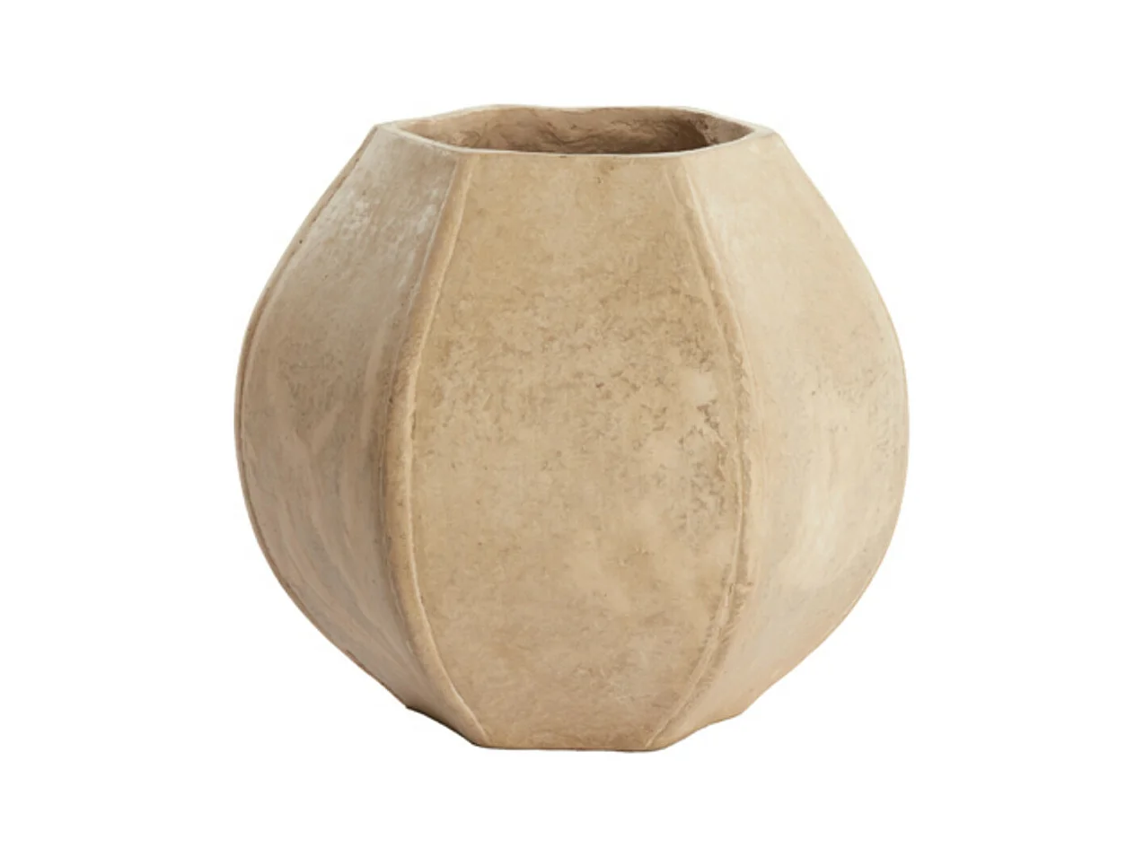 Pot MELIS - Ø37x32,5cm - Blanc