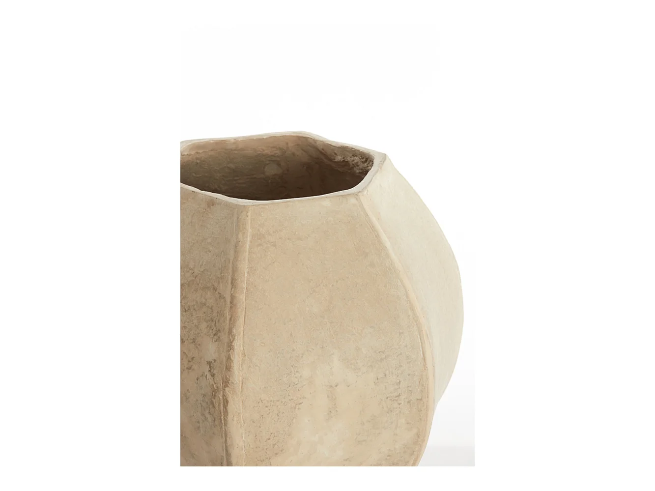 Pot MELIS - Ø37x32,5cm - Blanc