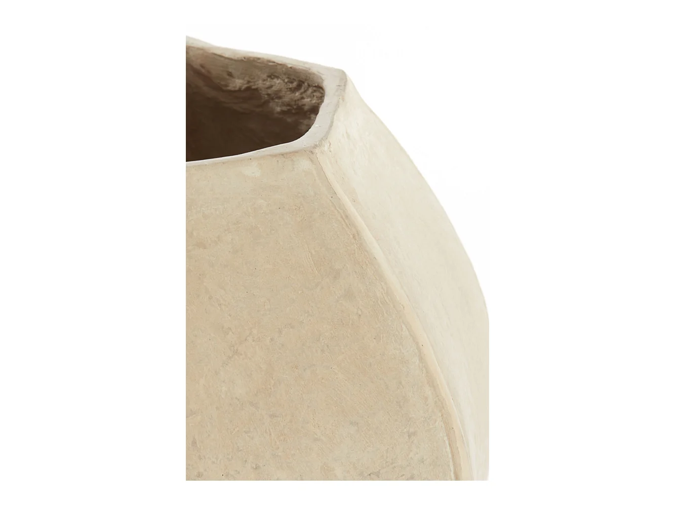 Pot MELIS - Ø37x32,5cm - Blanc