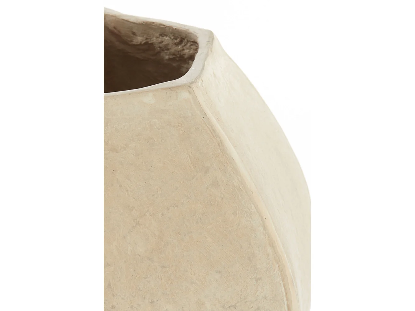 Pot MELIS - Ø37x32,5cm - Blanc