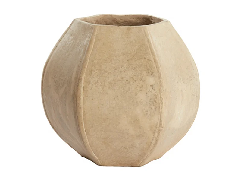 Pot MELIS - Ø37x32,5cm - Blanc