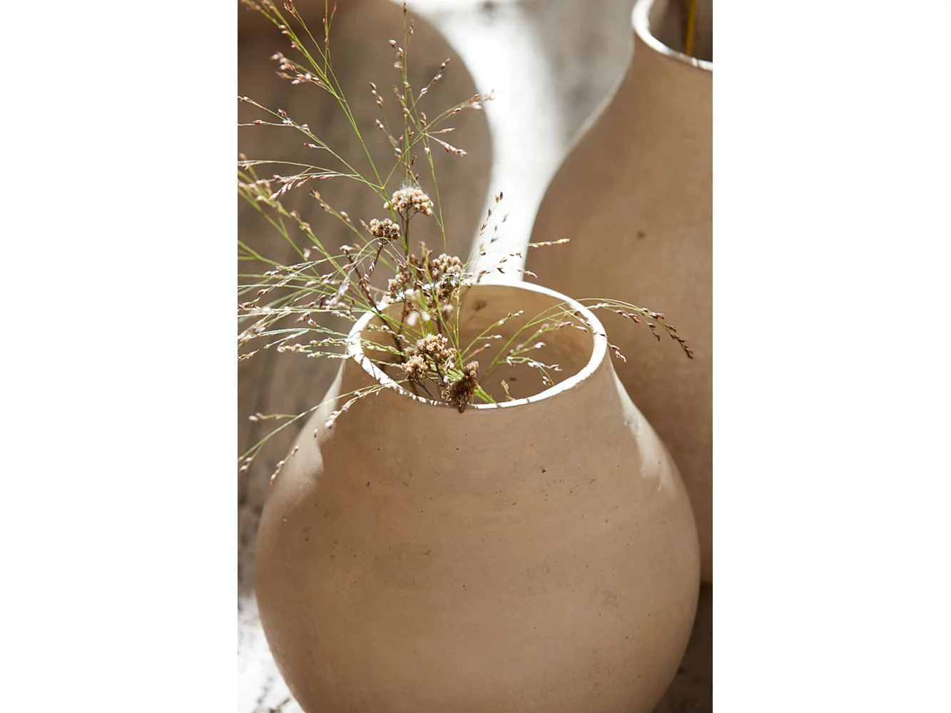 Pot NORELL - Ø21.5x23cm - Wit