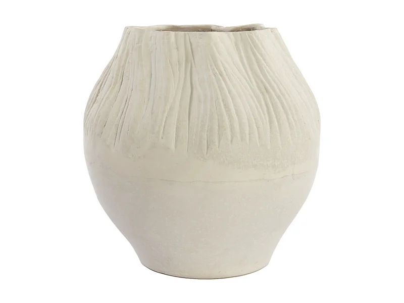 Pot ACDA - Ø39,5x41cm - Blanc