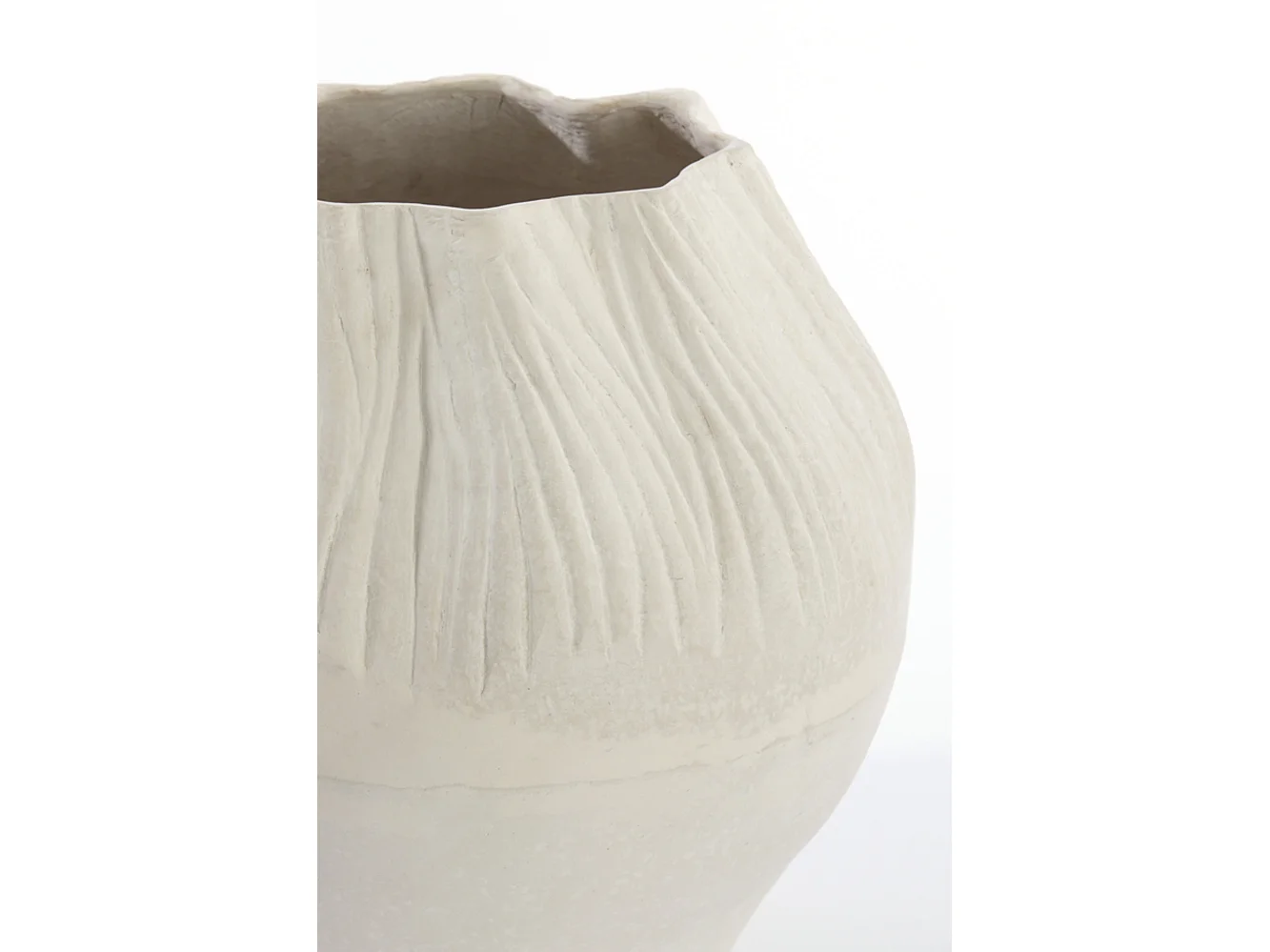 Pot ACDA - Ø39,5x41cm - Blanc