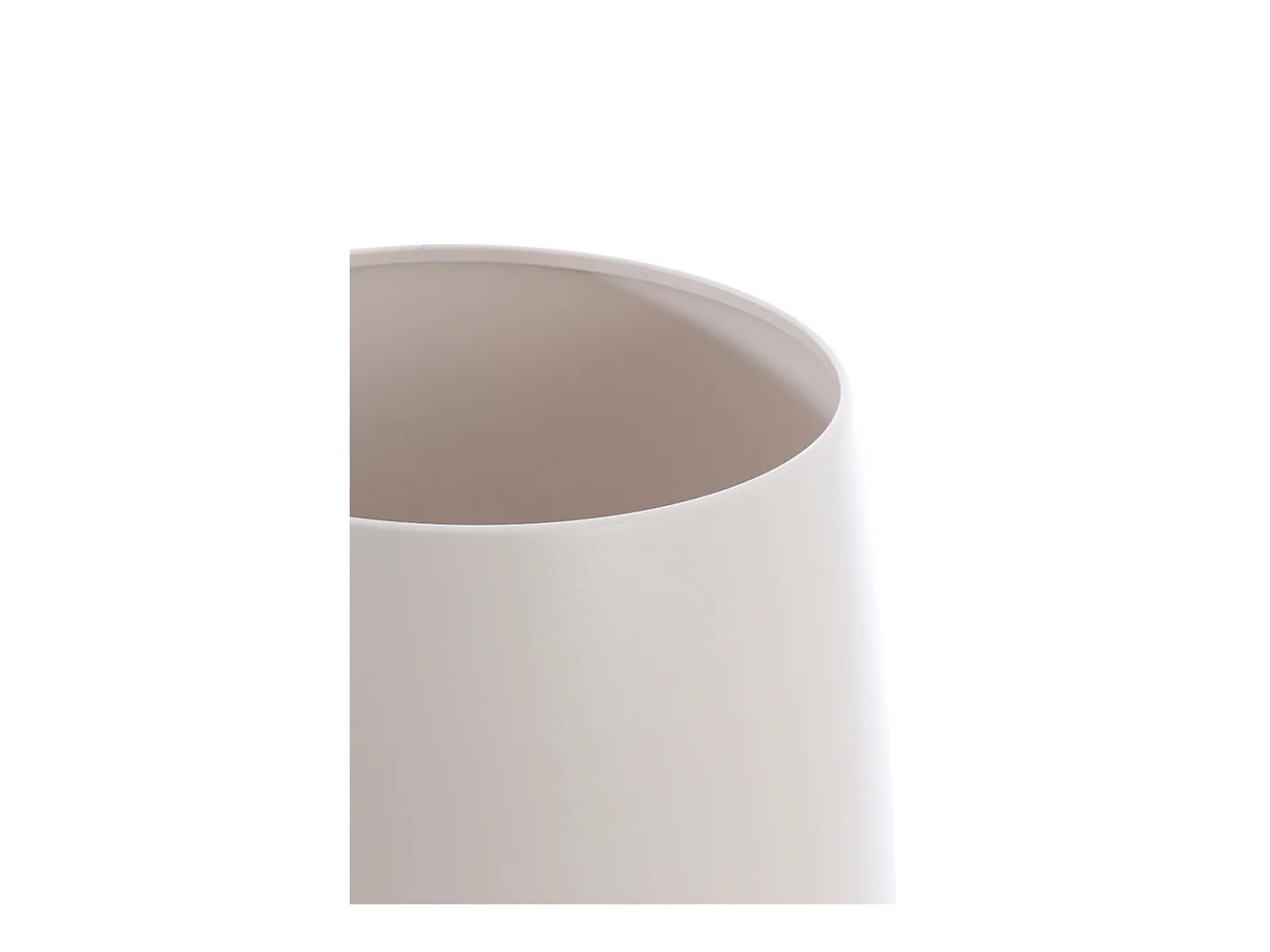 Pot KARUNA - Ø44x53cm - Blanc