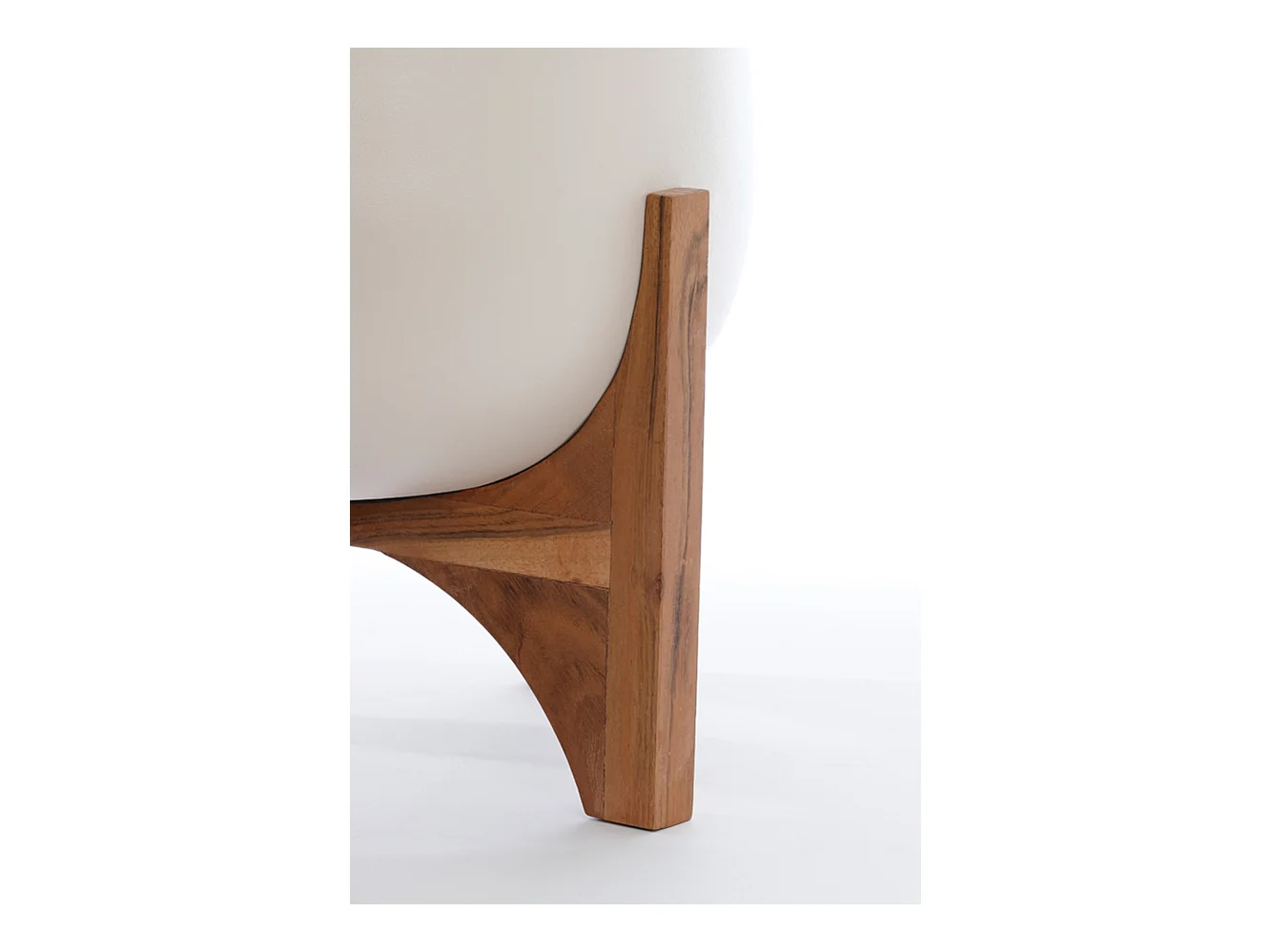 Pot KARUNA - Ø44x53cm - Blanc