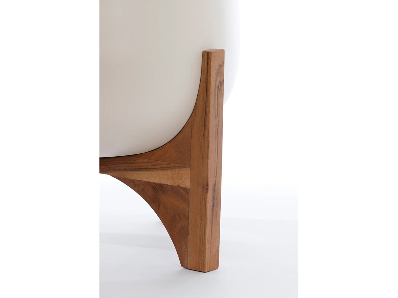 Pot KARUNA - Ø44x53cm - Blanc