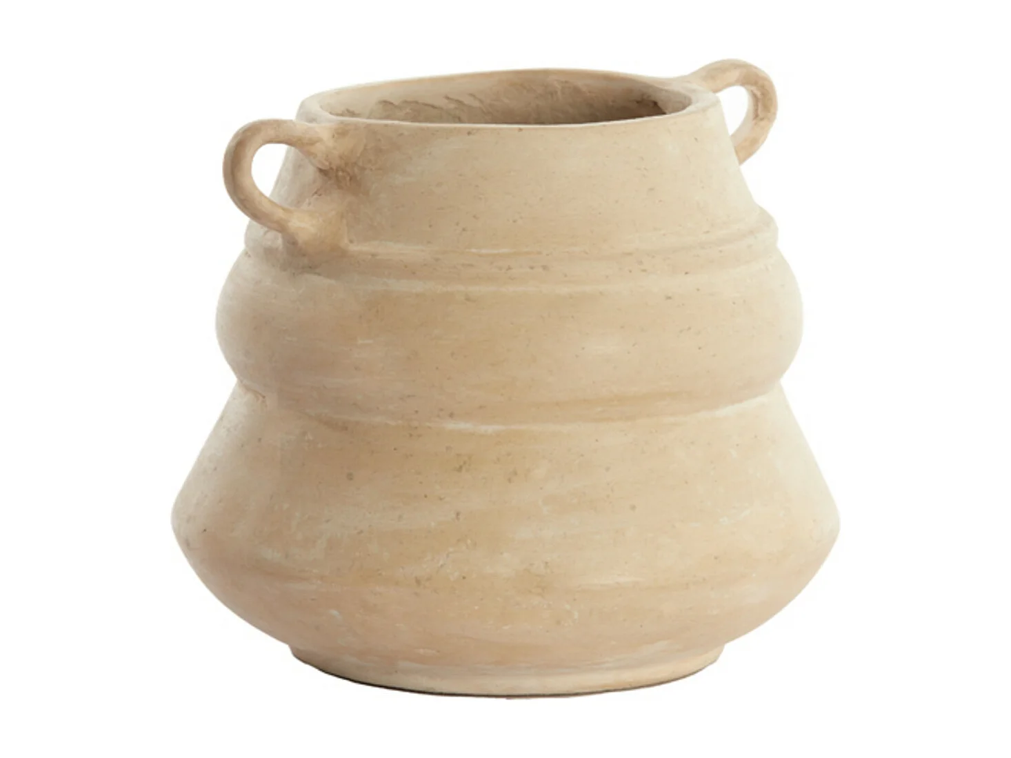 Pot TARIFA - 21.5x20x17.5cm - Wit