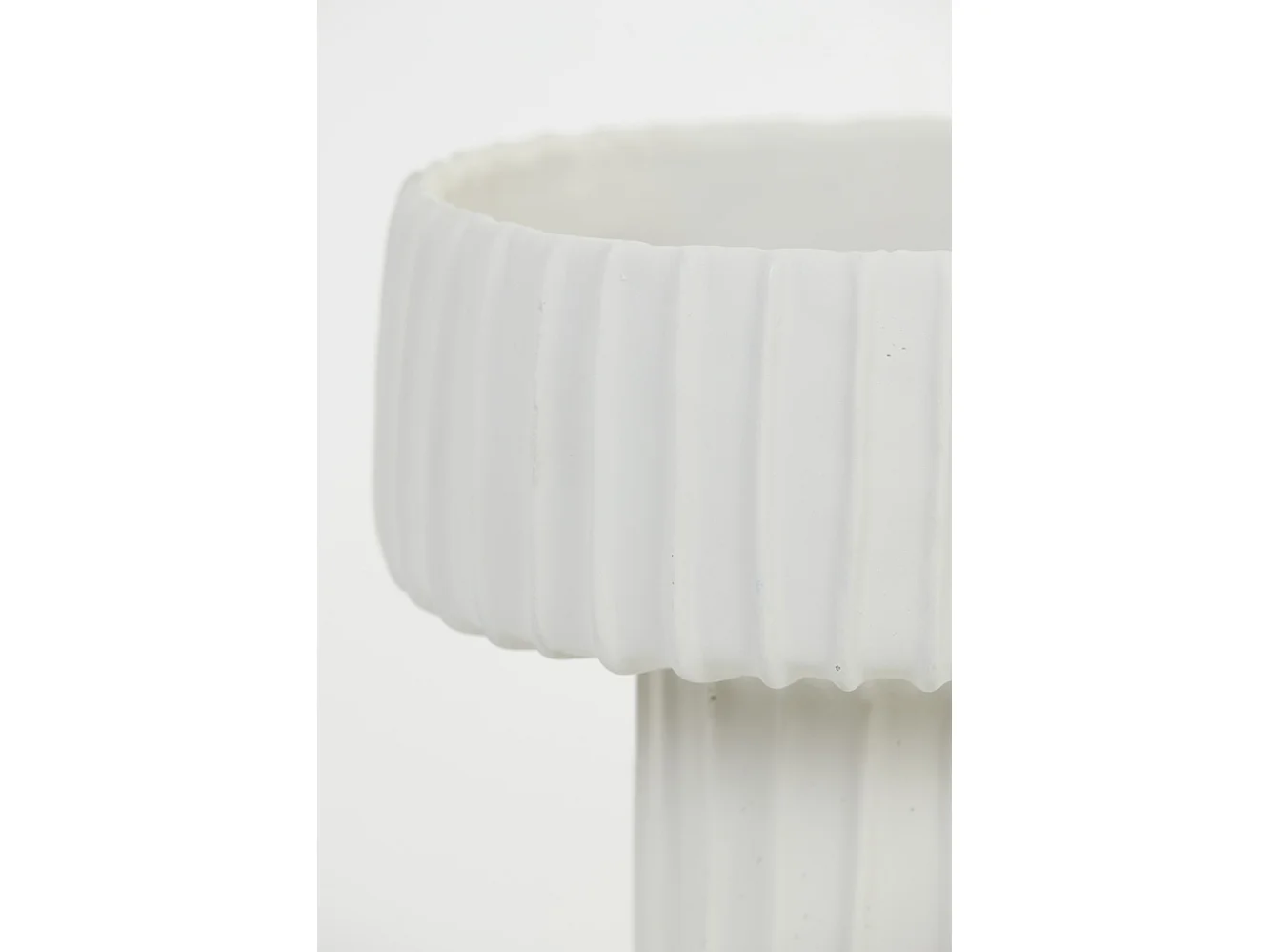 Pot MAJA - Ø30x27cm - Wit