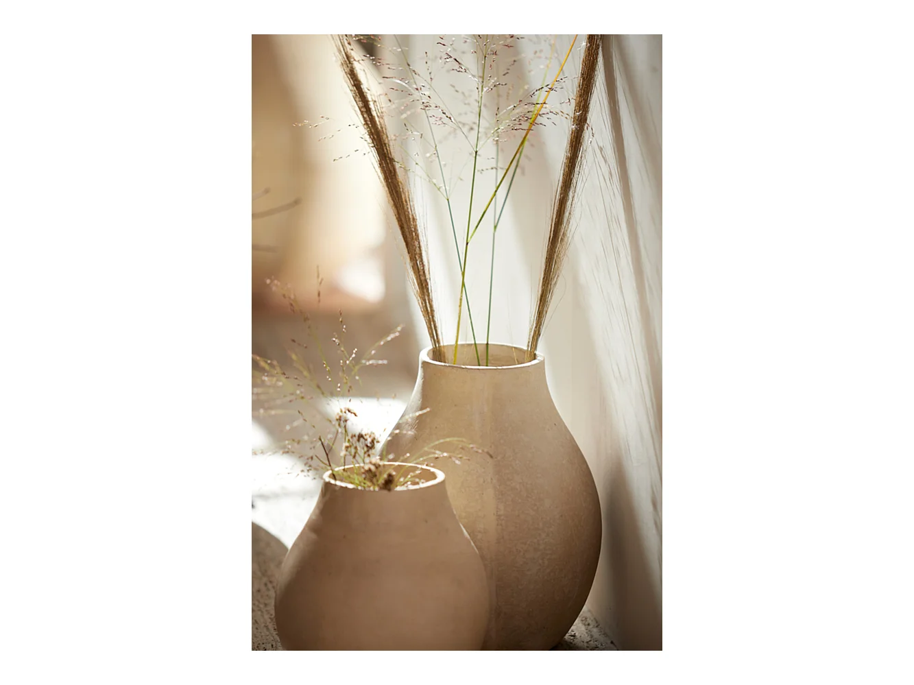 Pot NORELL - Ø27x30cm - Wit