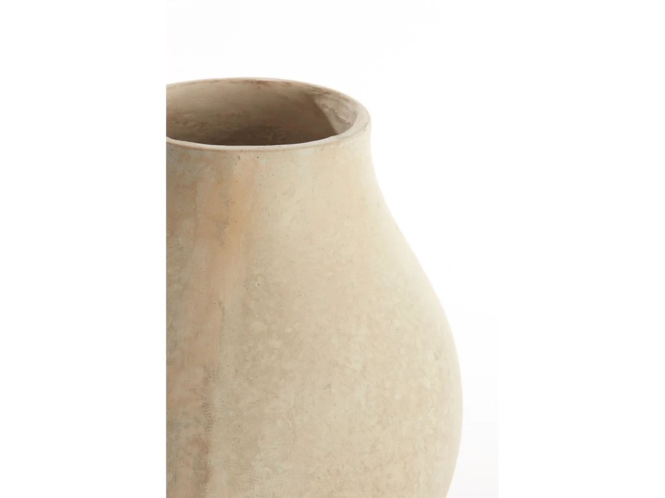 Pot NORELL - Ø27x30cm - Blanc