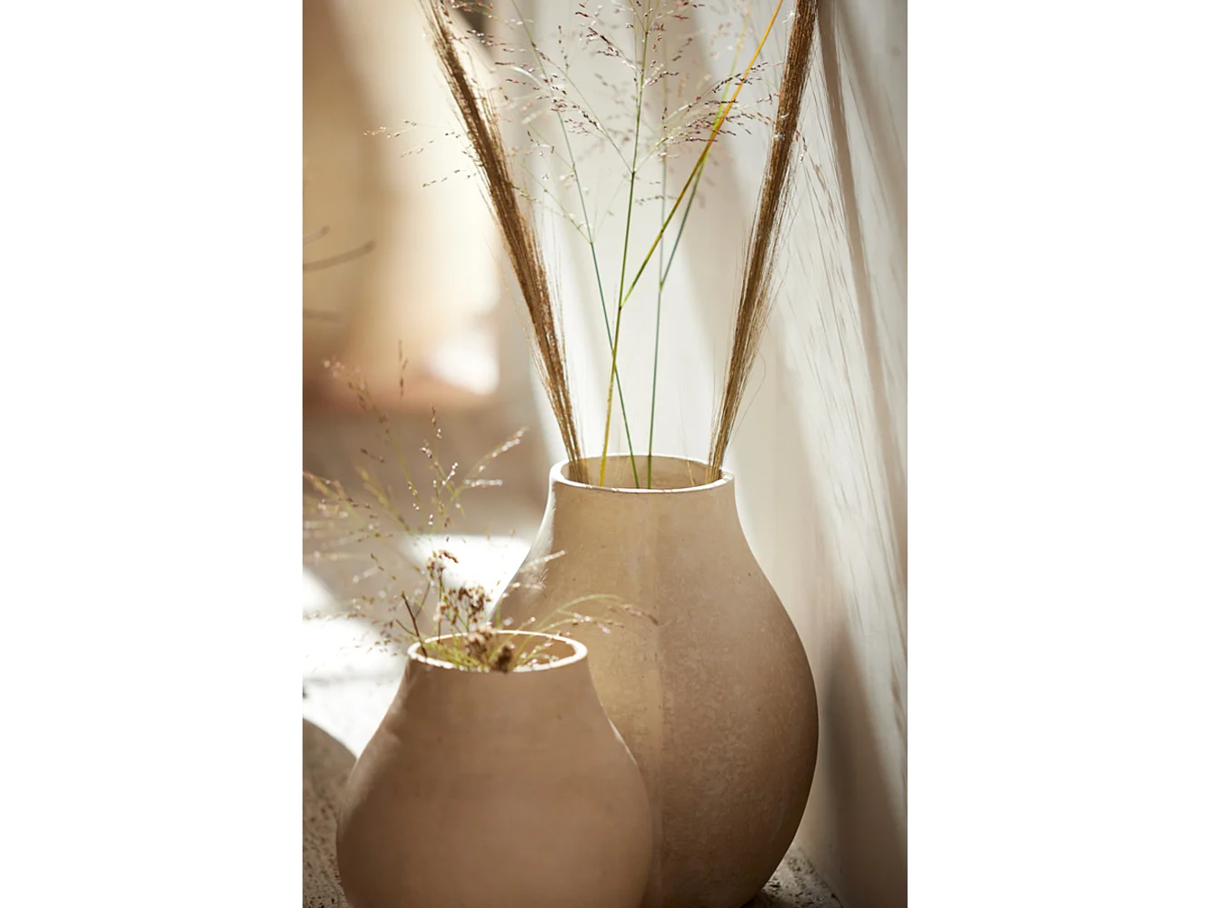 Pot NORELL - Ø27x30cm - Blanc