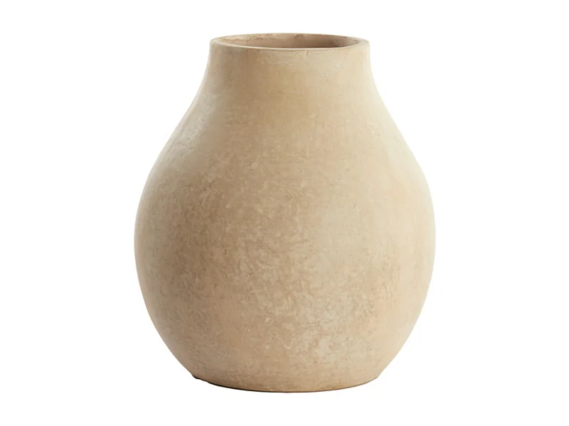 Topf NORELL - Ø27x30cm - Weiß