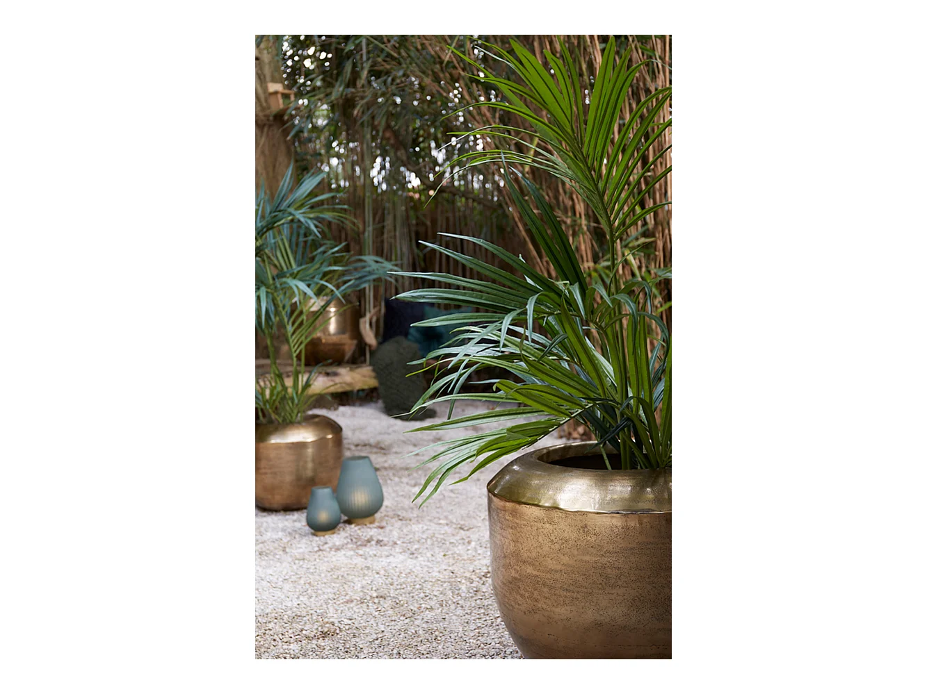 Pot LOUIE - Ø66x54cm - Doré