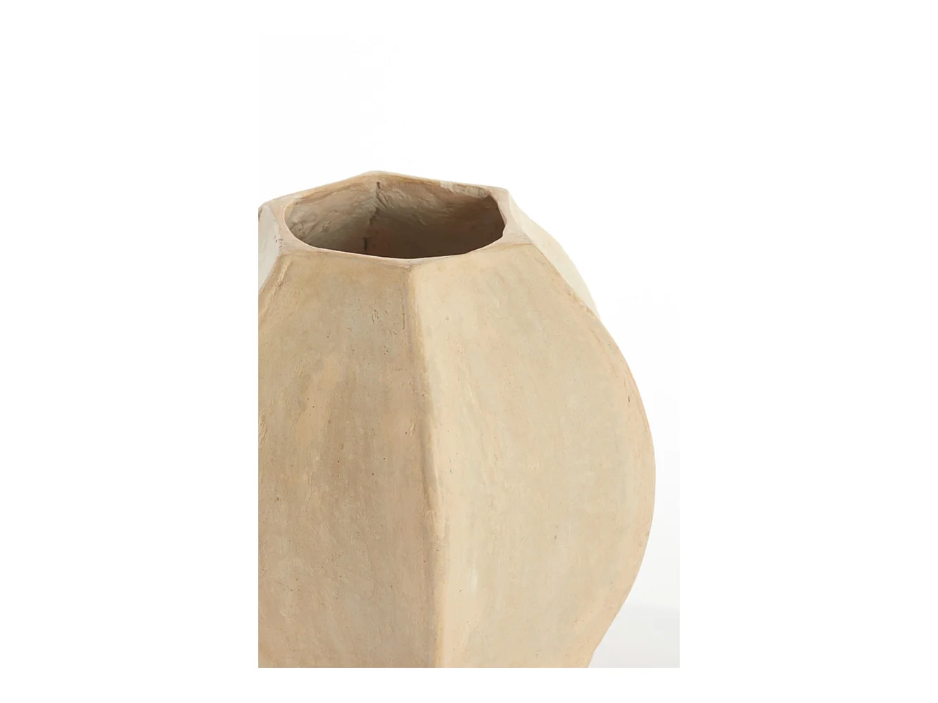Pot MELIS - Ø23,5x21,5cm - Blanc